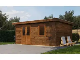 Lugarde Select | Tuinhuis Duiven 500 x 400 | Keteldruk Bruin