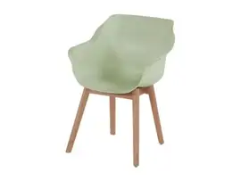 Hartman | Tuinstoel Sophie met Armleuningen Teak | French Green