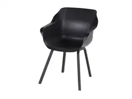 Hartman | Tuinstoel Sophie Element met Armleuningen | Carbon Black