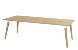 Hartman | Tuintafel Sophie Studio Teak 240 x 100 cm | Royal White