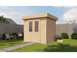 Lugarde Select Prima | Tuinhuis Delft 240 x 240 cm | Onbehandeld