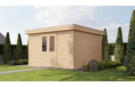 Lugarde Select Prima tuinhuis Helmond 360x360cm - Onbehandeld