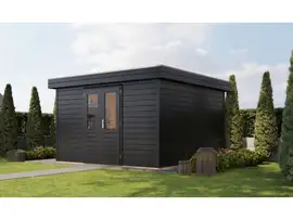 Lugarde Select Prima tuinhuis Helmond 360x360cm - RAL 7021