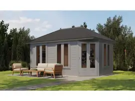 Lugarde Select Prima tuinhuis Utrecht 480x300cm - RAL 7037