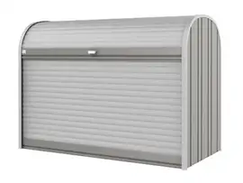 Biohort | Opbergbox StoreMax 190 | Kwartsgrijs-Metallic