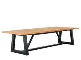 SUNS | Tuintafel Ovada 280 x 100 cm | Teak MRG