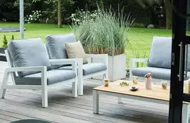 SUNS | Loungeset Lago | Wit