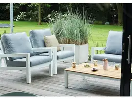 SUNS | Loungeset Lago | Wit