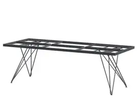 4 Seasons Outdoor | Tampa Tafelframe 220 x 95 cm | Antraciet