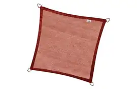 Nesling | Coolfit Schaduwdoek Vierkant 500 x 500 cm | Terracotta