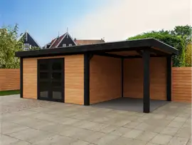 Fonteyn | Thirza Tuinhuis met Overkapping 650 x 300 Exclusief