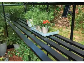 Royal Well | Qube 106 Kweektafel Geïntegreerd | Zwart
