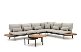 SUNS | Loungeset Tondo 02 | MRG | Soft Grey Mixed Weave