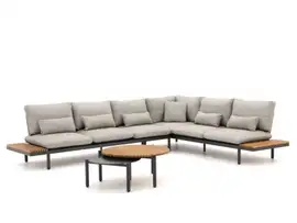 SUNS | Loungeset Tondo 02 | MRG | Soft Grey Mixed Weave