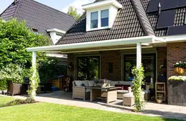 Aluxe | Veranda Topline 4000 x 3000 | Met Polycarbonaat Platen