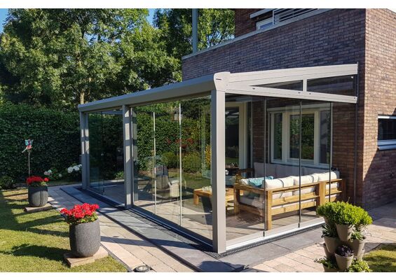 Aluxe | Veranda Topline 3000 x 3500 | Met Polycarbonaat Platen