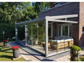 Aluxe | Veranda Topline 3000 x 3500 | Met Polycarbonaat Platen