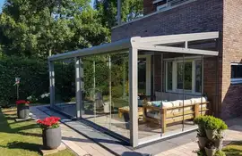 Aluxe | Veranda Topline 5000 x 3500 | Met Polycarbonaat Platen