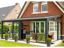 Aluxe | Veranda Topline 6000 x 4000 | Met Polycarbonaat Platen
