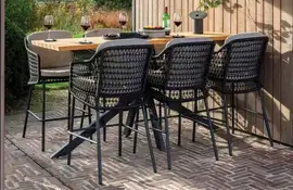 4 Seasons Outdoor | Barset Tramonti | Antraciet