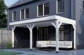 Trendhout | Aanbouwveranda Ancona | 5000 x 3300 x 2600 mm