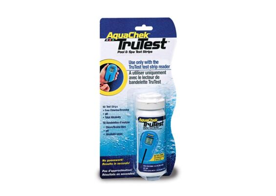 TruTest Test Strips - Free Chlorine/Bromine, pH, Total Alkalinity, Blue