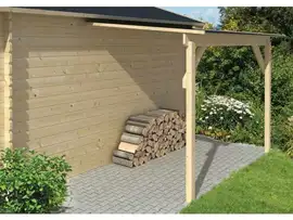 Tuindeco | Aanbouw Zijluifel 275 cm | Onbehandeld