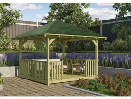 Karibu | Paviljoen Cordoba met Veranda en Vloer