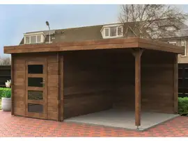 Fonteyn | Tuinhuis Xenna 450x300 | HG bruin