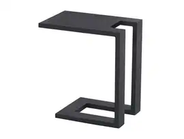 Fonteyn | Bijzettafel U Aluminium | Zwart
