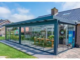 Aluxe | Veranda Ultraline 5000 x 5000 | Met Glas