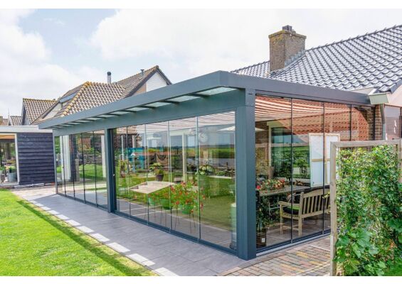 Aluxe | Veranda Ultraline 6000 x 5000 | Met Glas