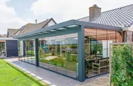 Aluxe | Veranda Ultraline 6000 x 5000 | Met Glas
