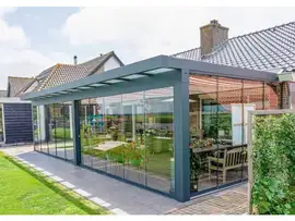 Aluxe | Veranda Ultraline 5000 x 4500 | Met Glas