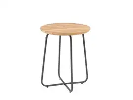 4 Seasons Outdoor | Bijzettafel Verdi Teak Ø 45 x 55(h) cm
