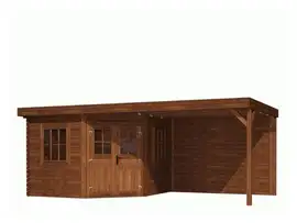 Fonteyn | Tuinhuis Module Vijfhoek Platdak 700