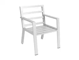 Borek | Tuinstoel Viking | Wit