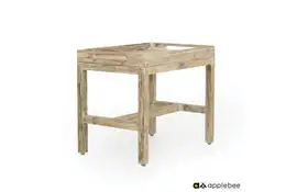 Apple Bee | Bijzettafel Olive 60 x 40 x 50(h) cm | Coastal Teak