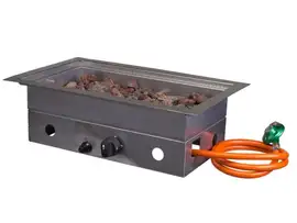 Cosi | Cosiburner Inbouwbrander | Rechthoek RVS