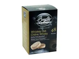 Bradley Smoker | Bisquettes Whiskey Eiken | 48 Stuks