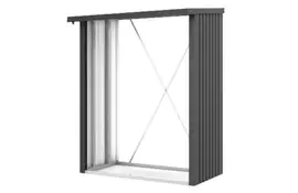 Biohort | Houtopslag Woodstock 150 | Donkergrijs-Metallic