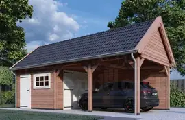 Trendhout | Buitenverblijf Zadeldak XL | Ontwerp Zelf