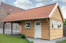 Trendhout | Buitenverblijf Zadeldak XXL | Ontwerp Zelf