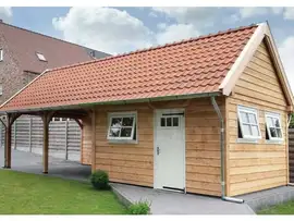Trendhout | Buitenverblijf Zadeldak XXL | Ontwerp Zelf