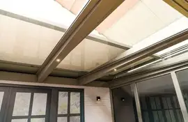 Aluxe Zonwering bovenliggend 4000x2000 AL300 motor met vaste bediening