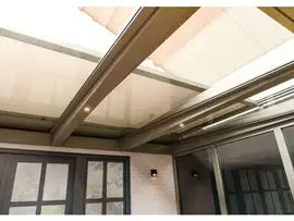 Aluxe Zonwering bovenliggend 4000x2000 AL300 motor met vaste bediening