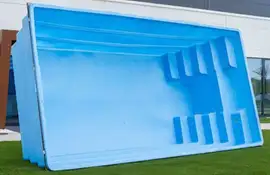 Fonteyn | Zwembad PE 600 x 300 x 150 cm | Blauw