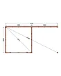 Fonteyn | Tuinhuis met Overkapping Traditioneel 5950 x 3300 | Onbehandelde Douglas Wanden