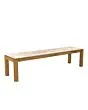 Passion Grills | Buitenkeuken Onderdeel | Flying Tuinbank | 180 x 45 cm | Alabastro Cream