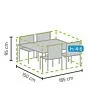 Winza | Tuinsethoes Premium 185 x 150 x 95 cm